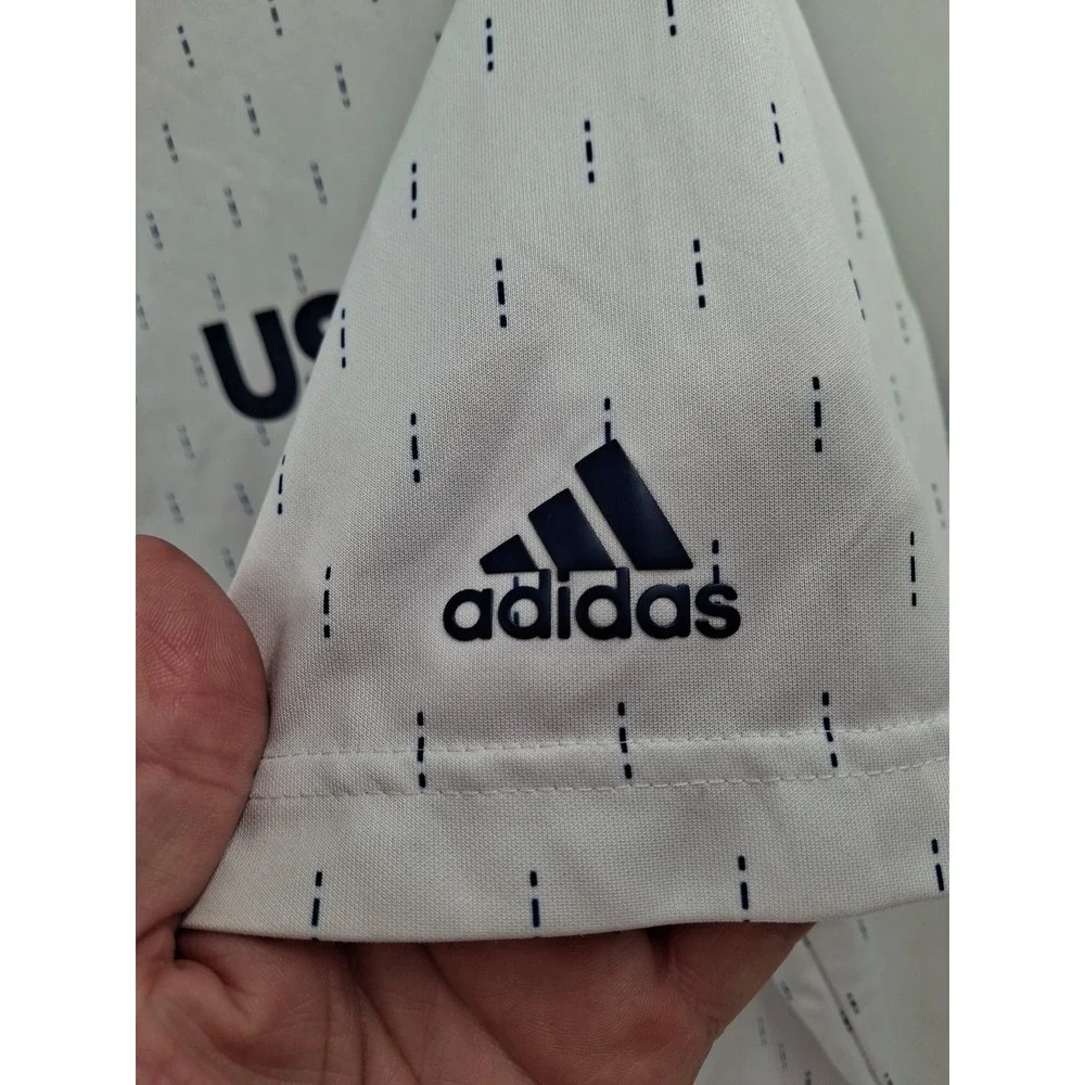 Adidas USA Mens XXL AOP Cheyenne Shadows Golf Club‎ Polo Shirt